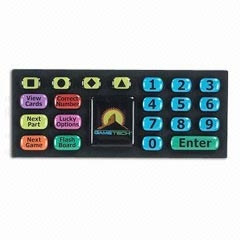 Rubber keyboards for various remote controllers and similar