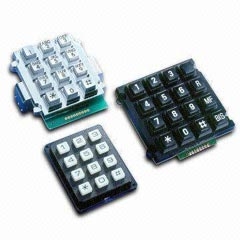 standard keyboard with operating temperature of -20 to 180 degree celsius for telephone gr-20